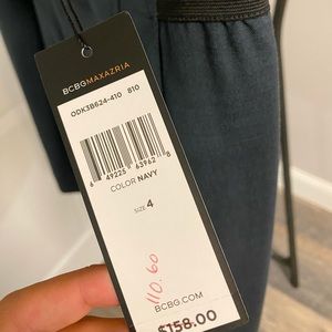 BCBG - Navy Pencil Skirt - NEW TAGS ATTACHED - 04